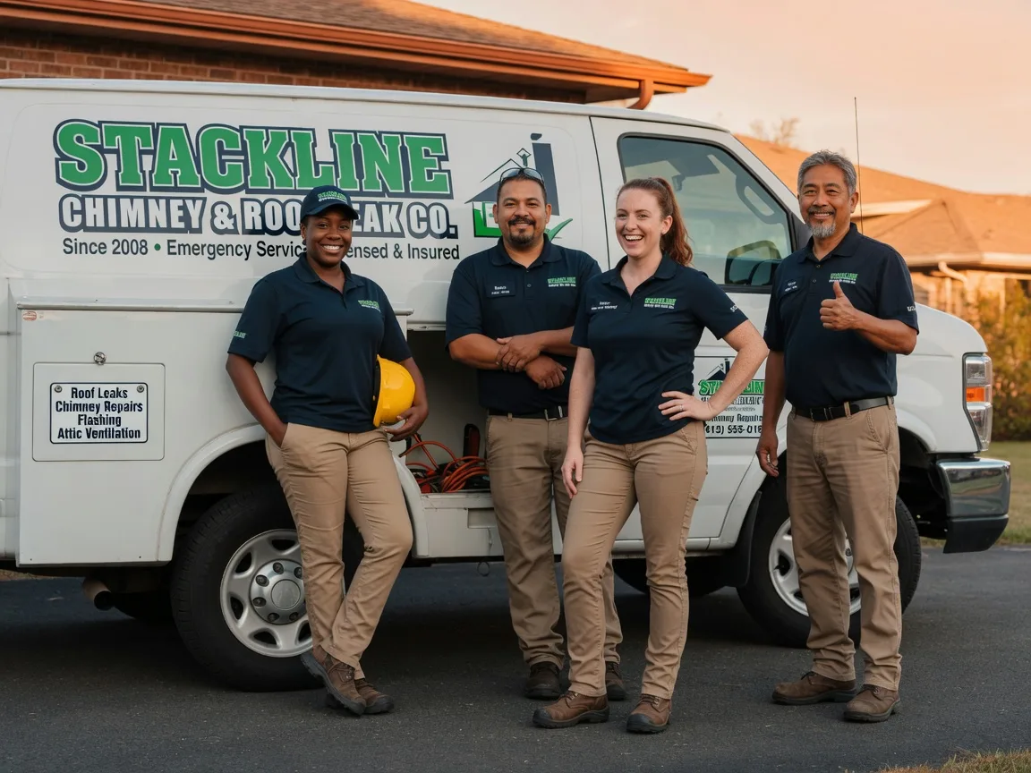 Chimney flashing repair company in Gardners, PA